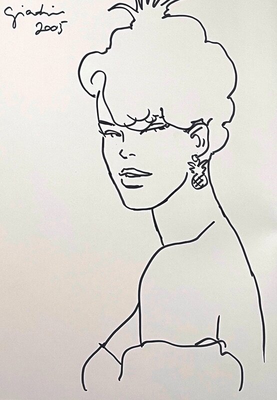 Vittorio Giardino, illustration originale, 