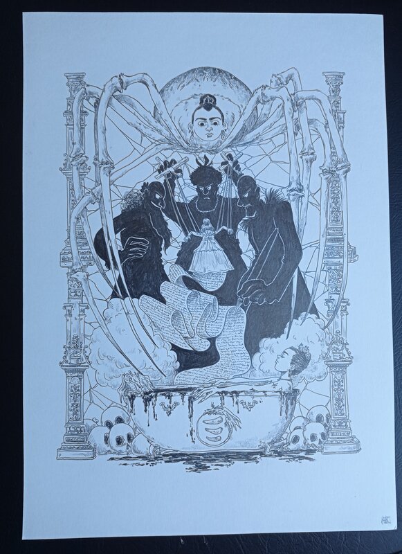 Anne-Perrine Couet - Bathory, la comtesse maudite - Planche originale
