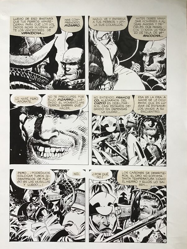 Viracocha by Enrique Breccia, Walter Slavich - Comic Strip