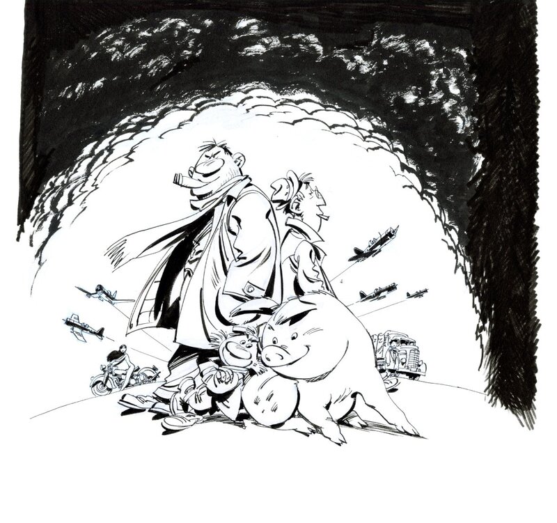 Didier Conrad, Yann, Les Innommables - Intégrale T2 : Le Cycle coréen - Original Cover