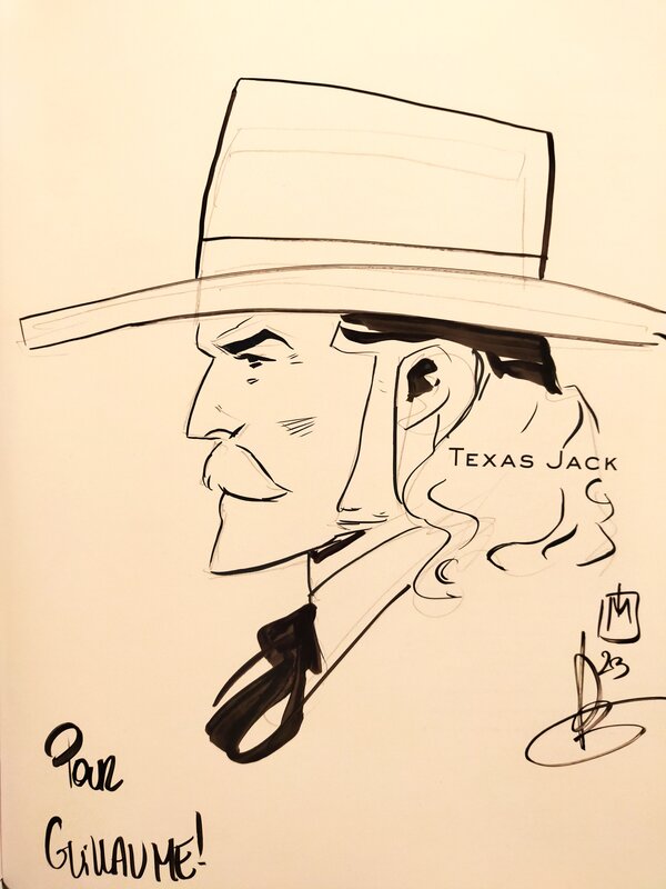 Texas Jack par Dimitri Armand - Dédicace