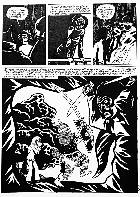For sale - David B., L’Ascension du Haut Mal p55 T5 - Comic Strip