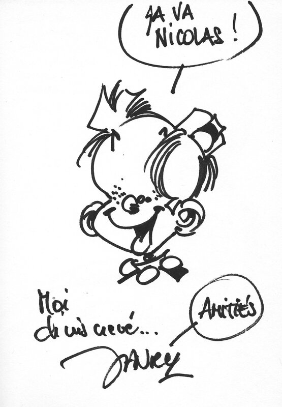 Le Petit Spirou by Janry - Sketch