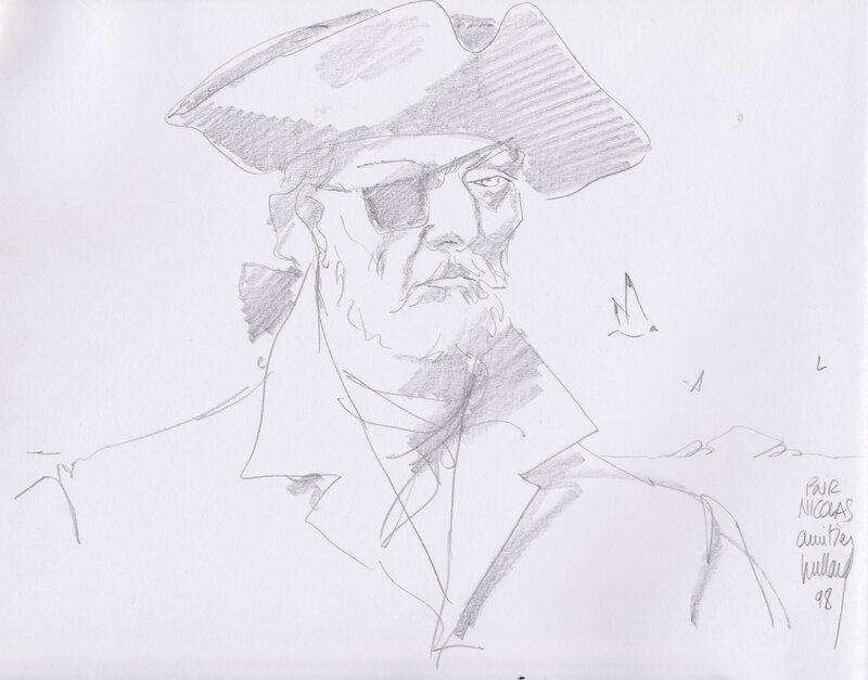 Barbe Rouge par André Juillard - Dédicace