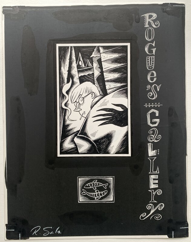 Richard Sala - The Chuckling Whatsit - p185 - Rogue's Gallery - Comic Strip