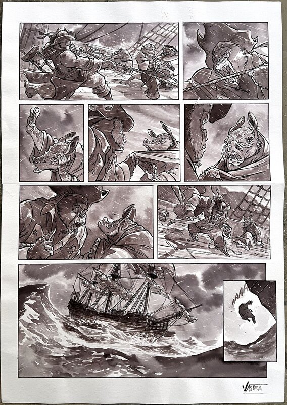 For sale - Sébastien Vastra, Jim Hawkins 2 -  Sombres héros de la mer - Comic Strip