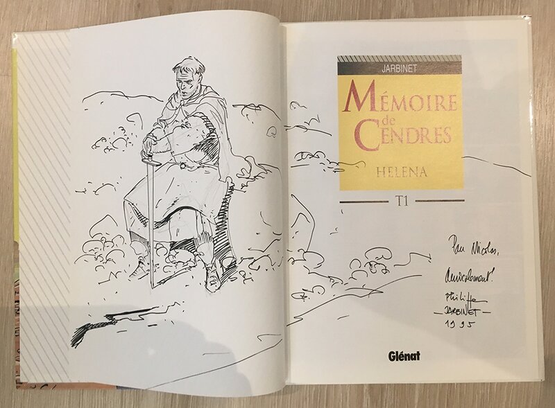 Mémoires de Cendres by Philippe Jarbinet - Sketch