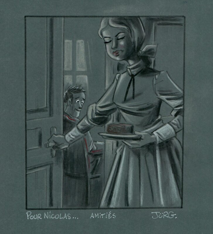 Fleur de Tonerre par Jürg - Dédicace