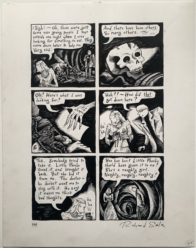 Richard Sala - The Chuckling Whatsit - p164 - Comic Strip