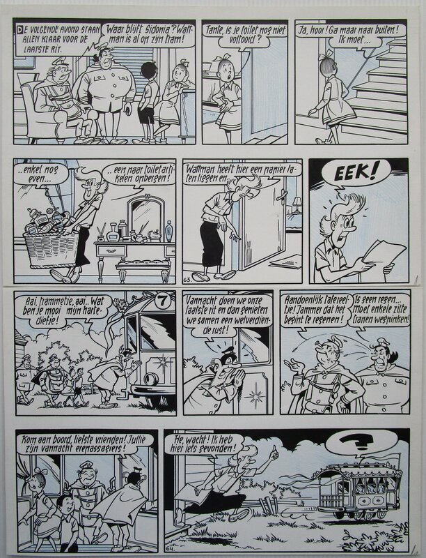 Wattman by Willy Vandersteen - Comic Strip