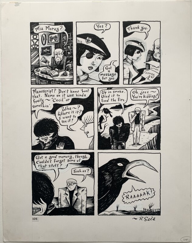 Richard Sala - The Chuckling Whatsit - p104 - Comic Strip