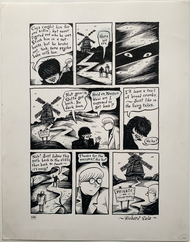 Richard Sala - The Chuckling Whatsit - p106 - Comic Strip