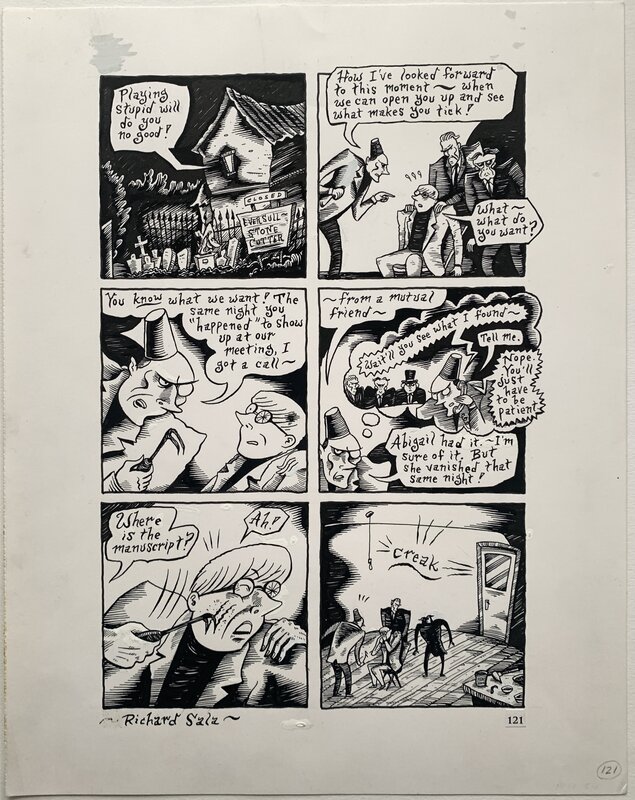 Richard Sala - The Chuckling Whatsit - p121 - Comic Strip