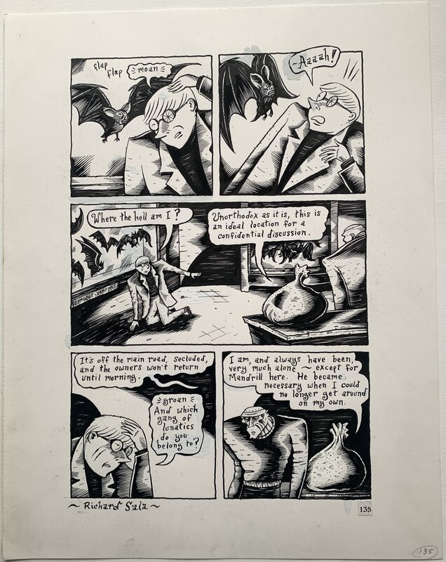 Richard Sala - The Chuckling Whatsit - p135 - Comic Strip