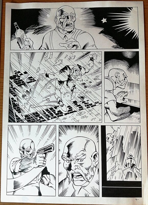 En vente - Comics Sémic par Chris Malgrain - Planche originale