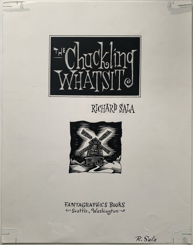 Richard Sala - The Chuckling Whatsit - p001 - Planche originale