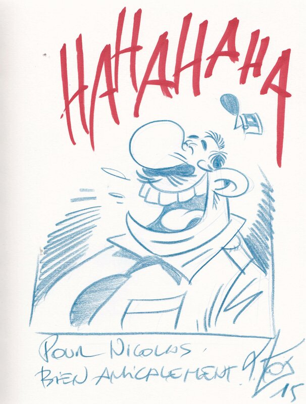 L'agent 212 par Daniël Kox - Dédicace