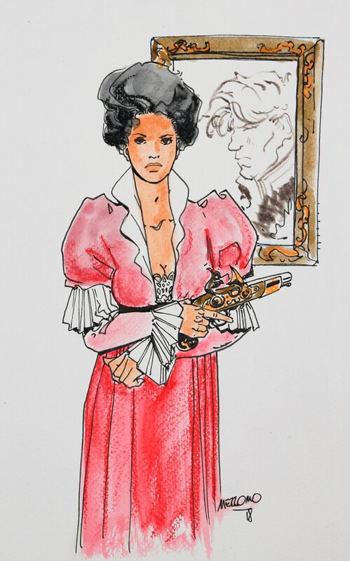 Ethan Ringler by Gilles Mezzomo - Original Illustration