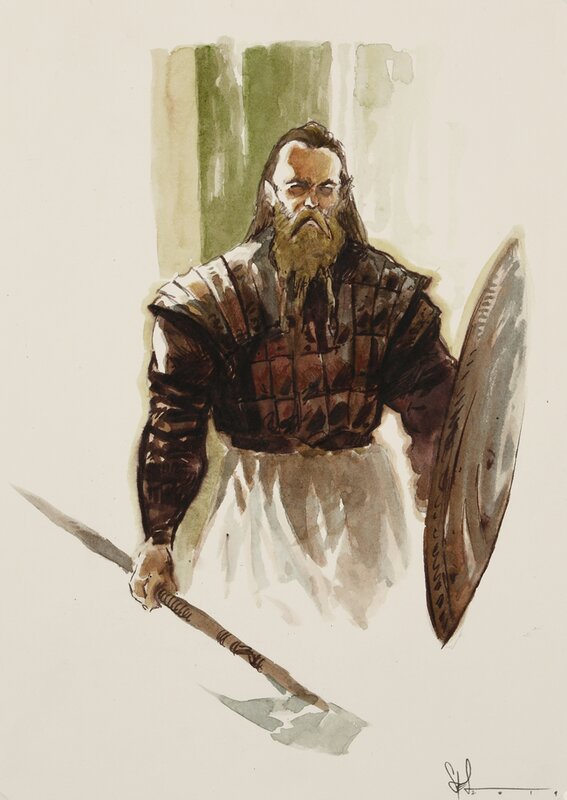 De vorsers by Stefano Carloni - Original Illustration