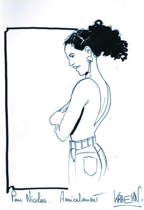 Gil St André by Jean-Charles Kraehn - Sketch