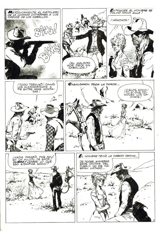 Arturo Del Castillo, Kendall: Un cielo de papel Pg.7 - Comic Strip
