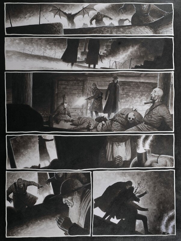 Colin MacNeil, Fiends Of The Eastern Front, Army Darkness - Comic Strip