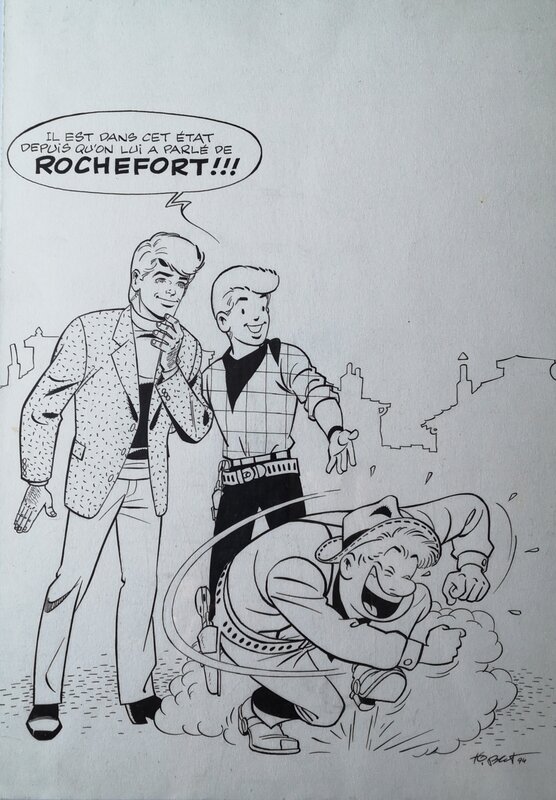 Tibet, Affiche 2ème festival BD de Rochefort - Original Illustration