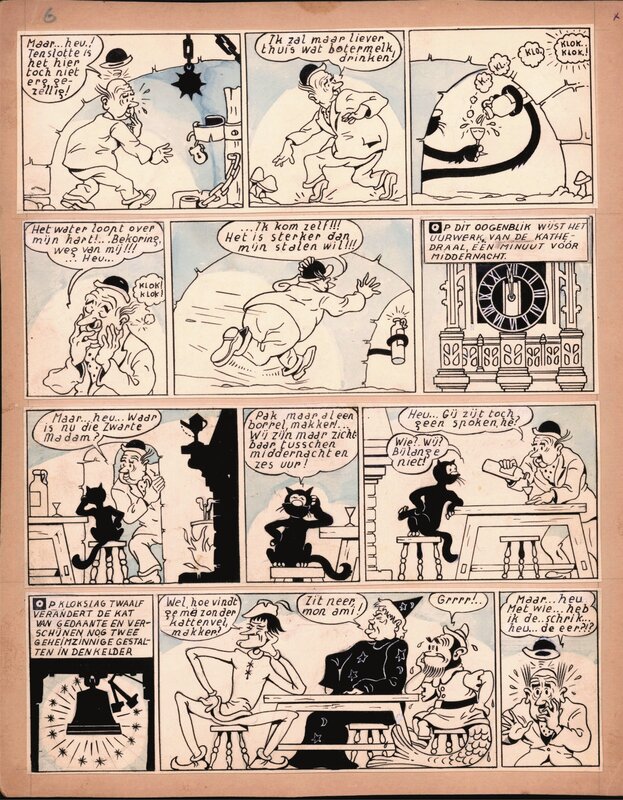 Willy Vandersteen, Bob et Bobette / Suske en Wiske V6 - De Zwarte Madam - Comic Strip