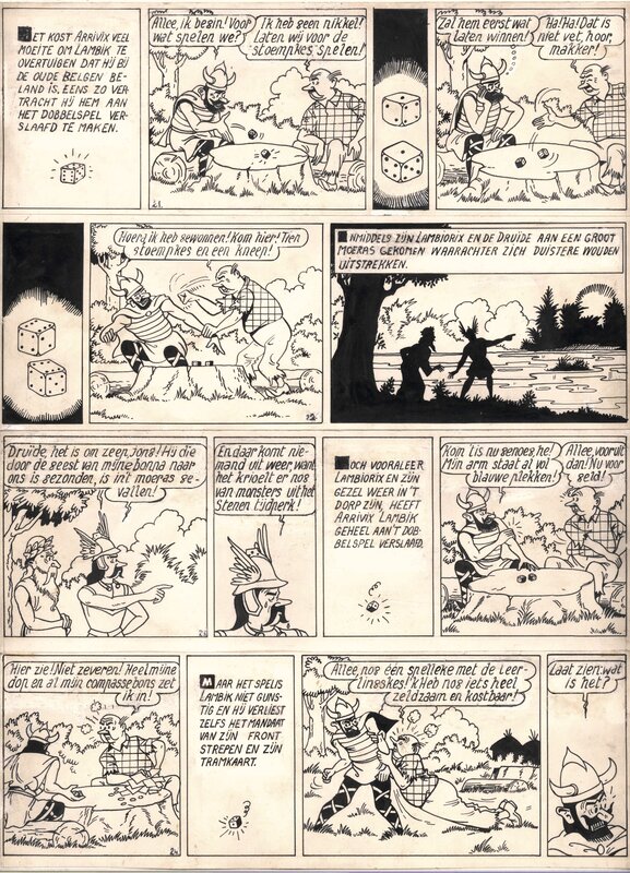 Willy Vandersteen, Bob et Bobette / Suske en Wiske V9 - Lambiorix - Comic Strip