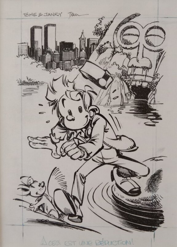 Spirou Megadrive by Janry, Tome, Dan Verlinden - Original Illustration