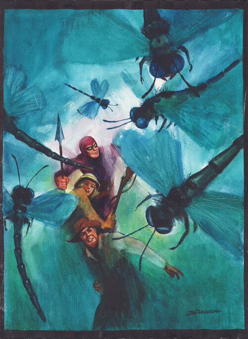 Jan Wesseling | 1967 | Pep 03 omslag Het Fantoom en de hete aarde - The Phantom - Couverture originale