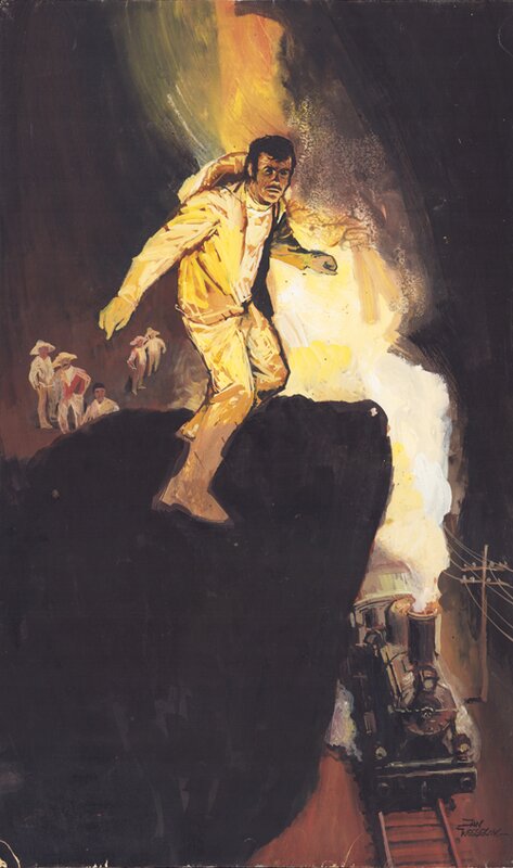 Jan Wesseling | 1970 | PEP 7018 Anton Kuyten | Dood in de namiddag - Illustration originale