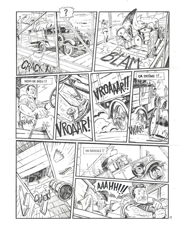 For sale - Arnaud Poitevin. La croisière jaune Tome 3 page 14 - Comic Strip