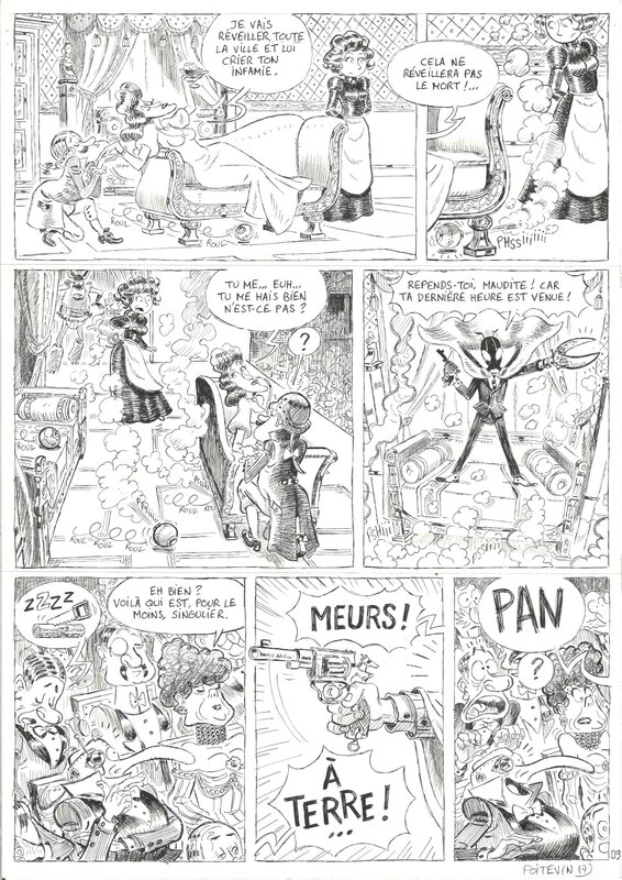 Arnaud Poitevin. Les spectaculaires tome 2 p15 - Comic Strip