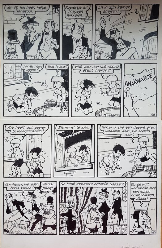 Jef Nys, Jommeke -  Anakwaboe - Comic Strip