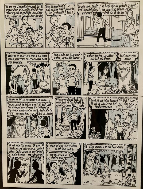 Paul Geerts, Willy Vandersteen, Suske en Wiske / Bob et Bobette - De Boze Boomzalver - Comic Strip