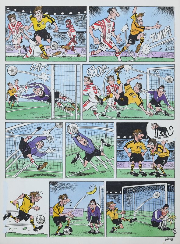 The Champions par Gürçan Gürsel - Planche originale