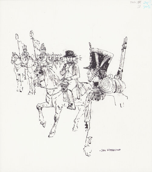 Jan Wesseling | 1989 | Job Joustra | Soldaat van de keizer - Illustration originale