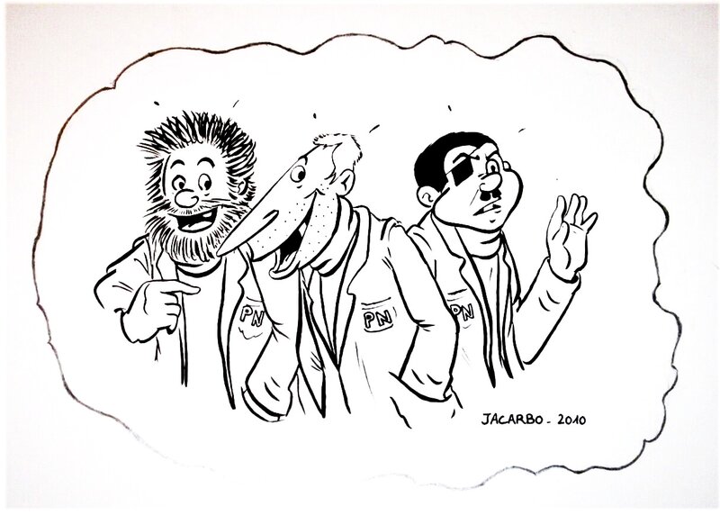 Les Pieds Nickelés - Jacarbo 2010 - Comic Strip