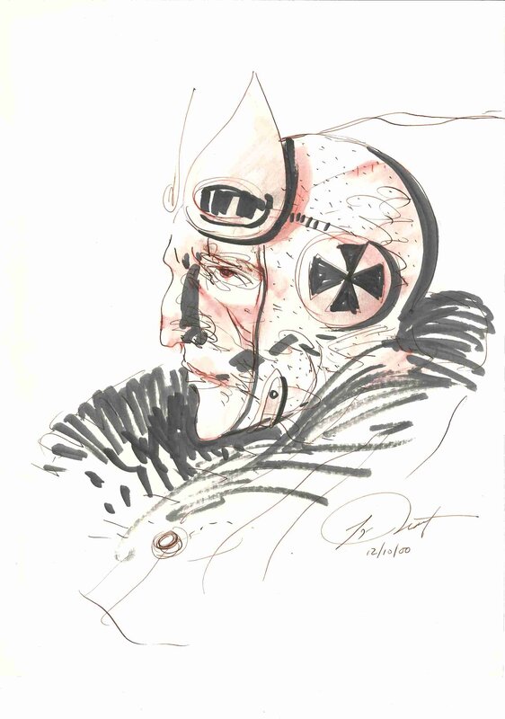 George Pratt, Enemy Ace: War Idyll - Sketch