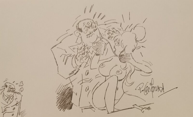 Pierre Guilmard, Coup de chaud sur Paname - original - Œuvre originale