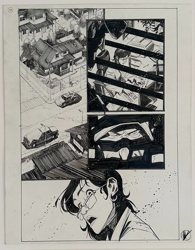 Matteo Scalera, Scott Snyder, Batman Issue #34 P14 - Planche originale