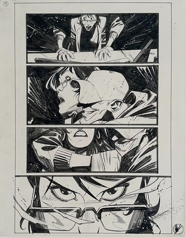Matteo Scalera, Scott Snyder, Batman Issue #34 P15 - Comic Strip