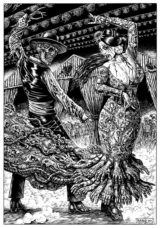 Gore Olé by Raúlo Cáceres - Original Illustration
