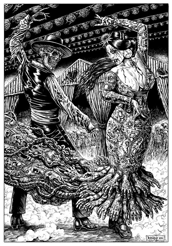 Gore Olé par Raúlo Cáceres - Illustration originale