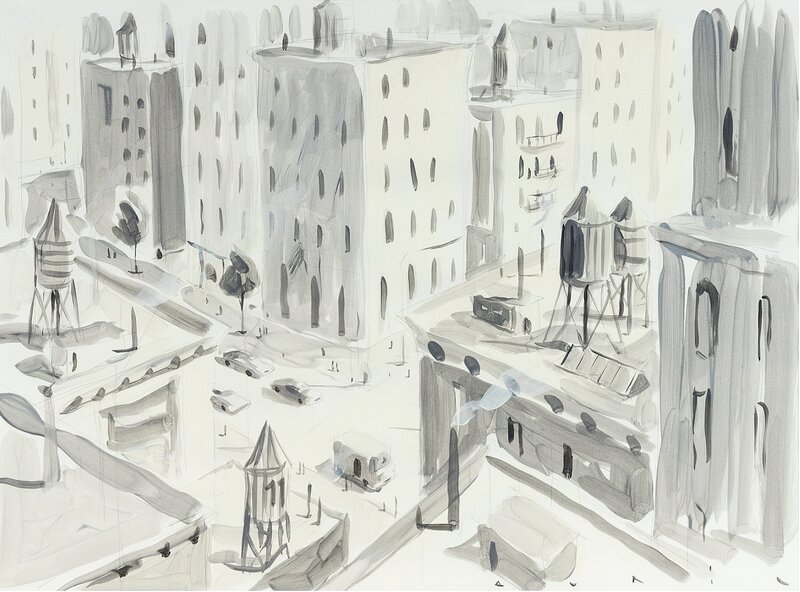 Manhattan ( 2011) by François Avril - Original Illustration