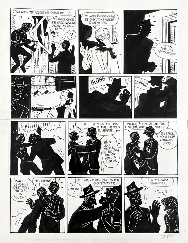 Stanislas, Laurent Rullier, Dominique Thomas, Victor Levallois - La Balade des Clampins - Comic Strip