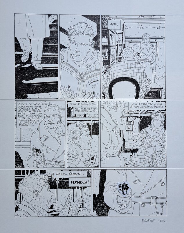 Jean-Michel Beuriot, Philippe Richelle, Amours fragiles - T.8 - Le pacte - planche n°35 - Comic Strip
