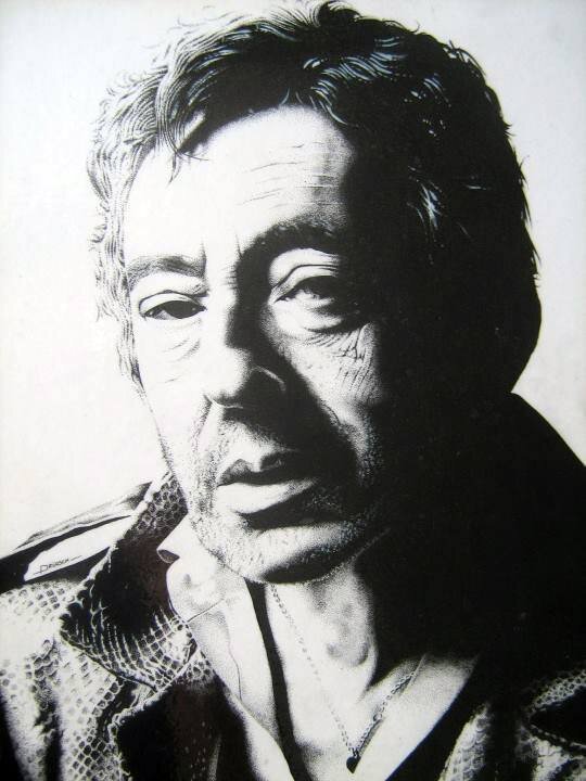 For sale - Gainsbourg by Philippe Kirsch - Original Illustration
