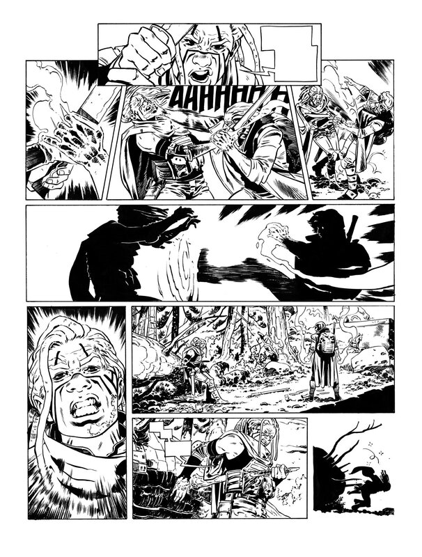 For sale - Dimitri Armand, Convoyeur tome 2 planche 16 - Comic Strip